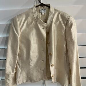 Armani Collezioni Vintage Women's silk jacket